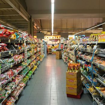 Photo by Fikri Rasyid pile of grocery items
